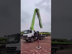 Zoomlion 47m Concrete Pump Truck Directly Sold Total Weight 40700kgs Feeding Height 1400mm