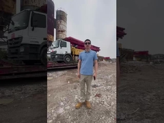 2019 SANY 49m concrete pump on Mercedes-Benz.