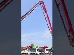 Putzmeister 38m Truck Mounted Concrete Pump with Vibrating Amplitude 2.6mm
