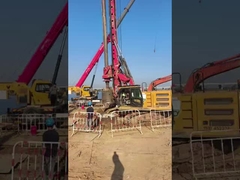 SANY rotary drilling machine (SR155) adopts machine lock rod, please call if necessary