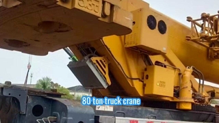	2022 XCMG QY80K5D 80 Ton Truck Crane – High Operating Efficiency – Hydraulic Straight Arm