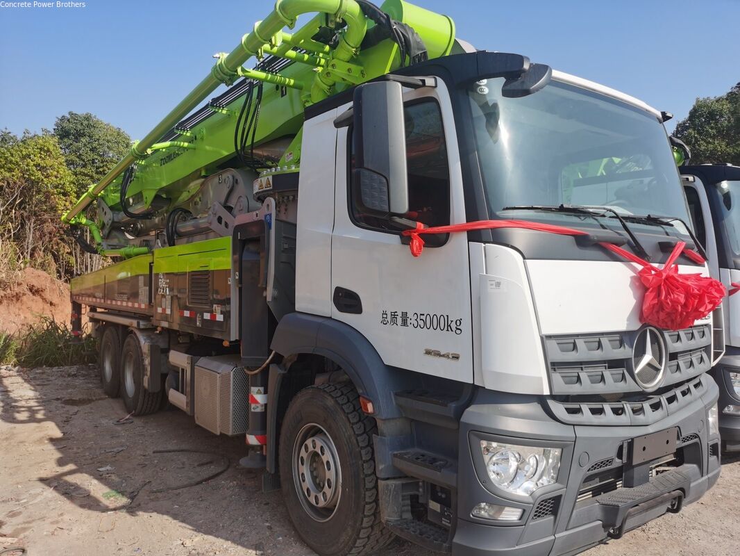 2021 Zml 52m Concrete Pump Truck Concrete Boom Pump Heavy Equipment for ...