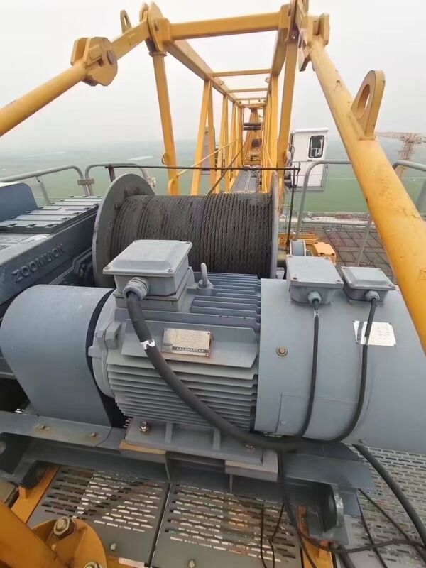 2022 Special Zoomlion Tower Crane with 11.4m Amplitude and 100m/min ...