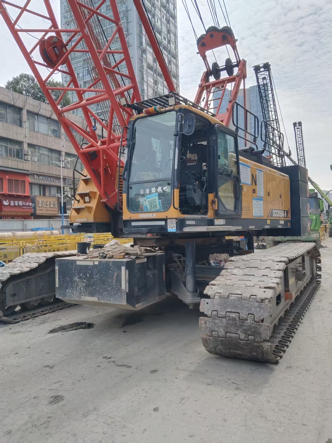 2021 SANY 85-Ton SCC850A-6 in Changsha, China
