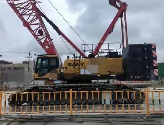 19 Sy Used 150 Ton Crawler Crane With 6 Shafts And Maximum Lifting ...