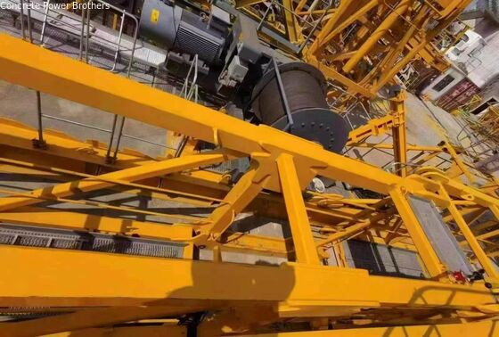 2022 Special Zoomlion Tower Crane with 11.4m Amplitude and 100m/min ...